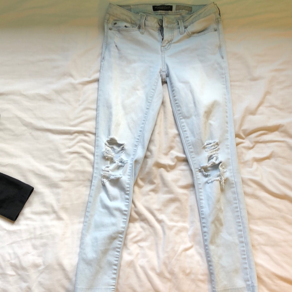 Aeropostale cropped jegging jeans